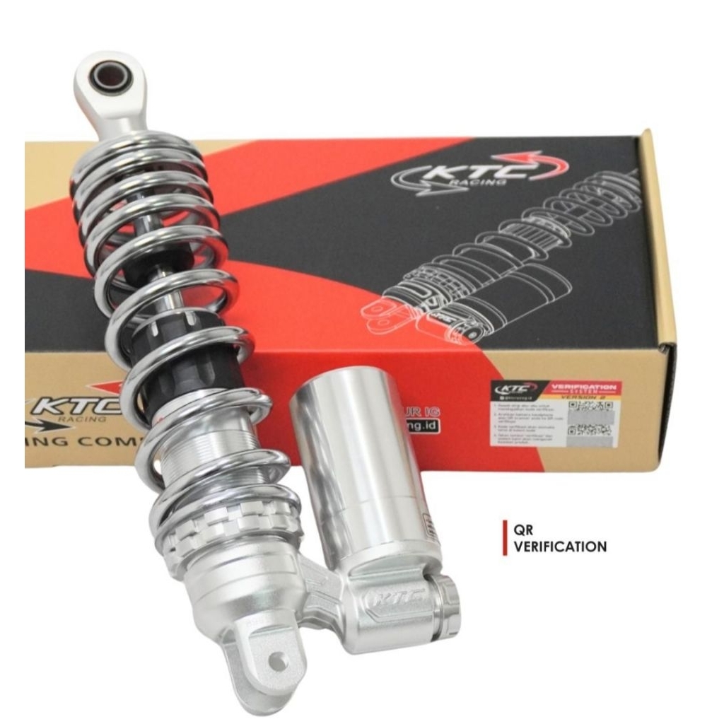 SHOCKBEAKER BELAKANG KTC RACING APEX VARIO/BEAT/MIO SPOTRY/MIO M3 DLL TABUNG BAWAH