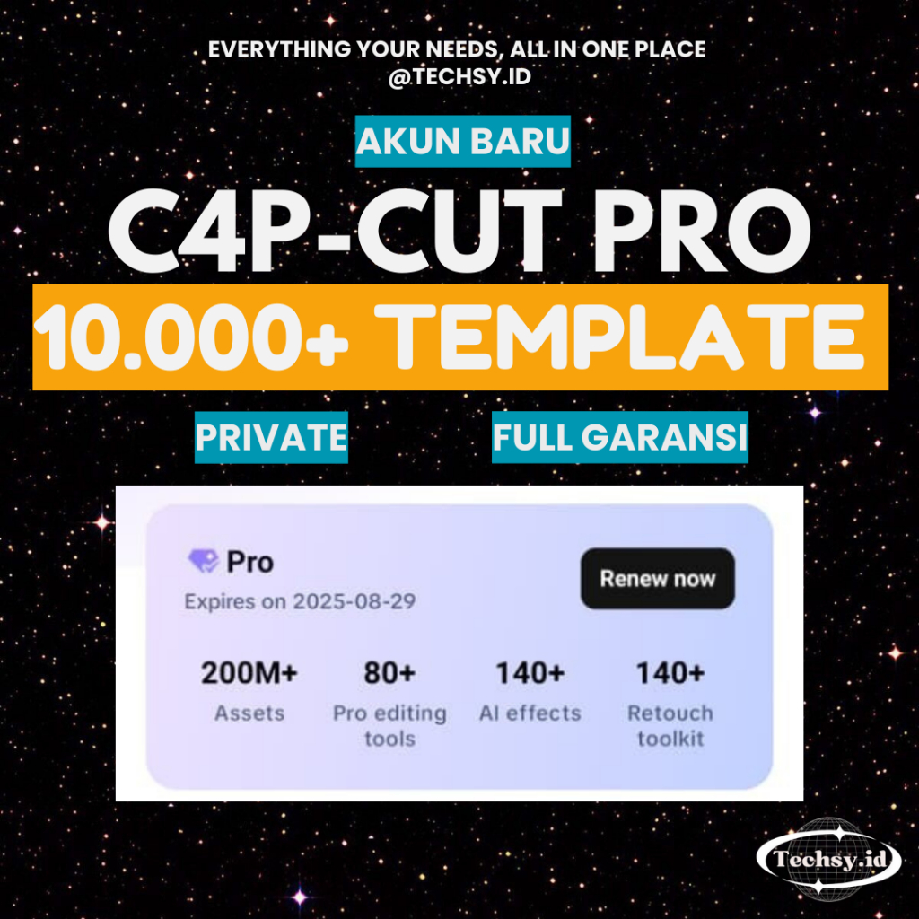 Template Capcut Full Akses Fitur Pro