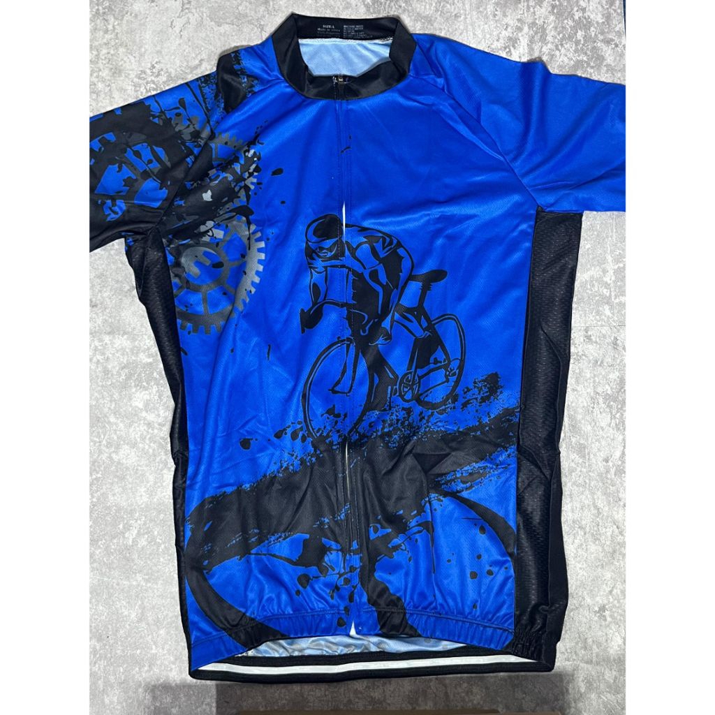 Jersey Sepeda Gowes RB Biru