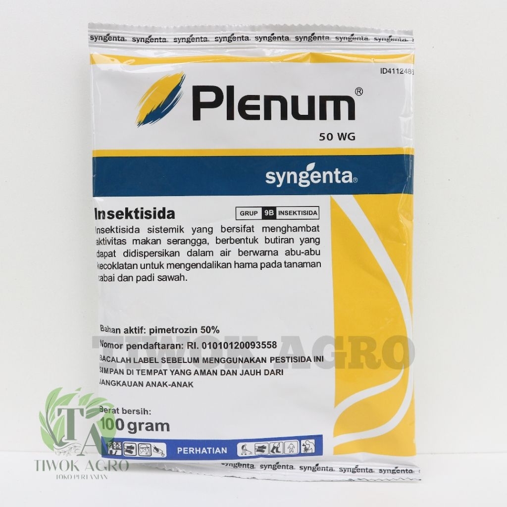 Plenum 50 WG 100 Gram – Insektisida Sistemik Ampuh Wereng & Kutu Kebul Padi Cabai