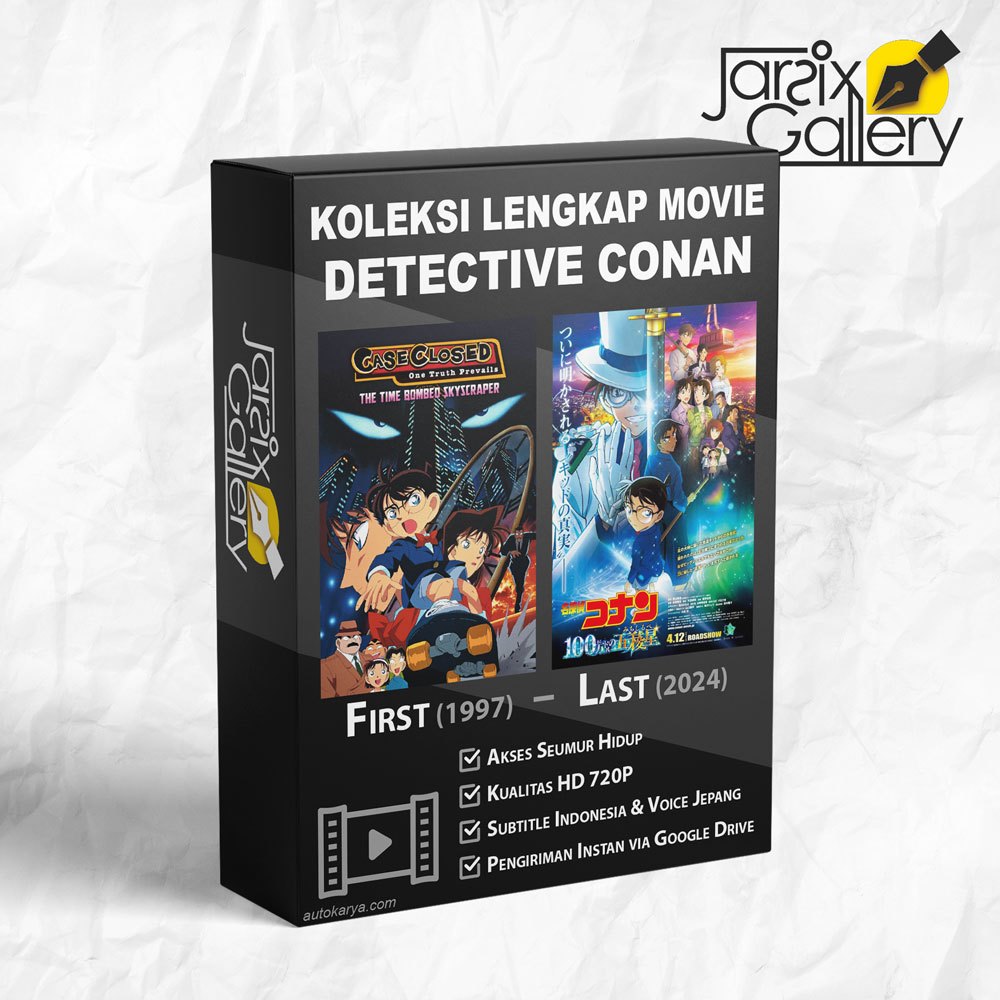 Film Detective Conan The Movie 1-28 | HD 720p MKV Sub Indo | Audio Jepang | Akses Lifetime