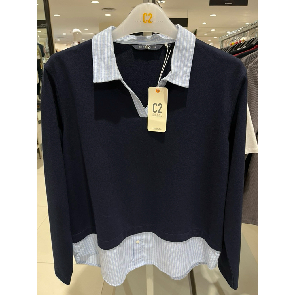 KEMEJA/BLOUSE KAOS BERKERAH C2 ORIGINAL MATAHARI