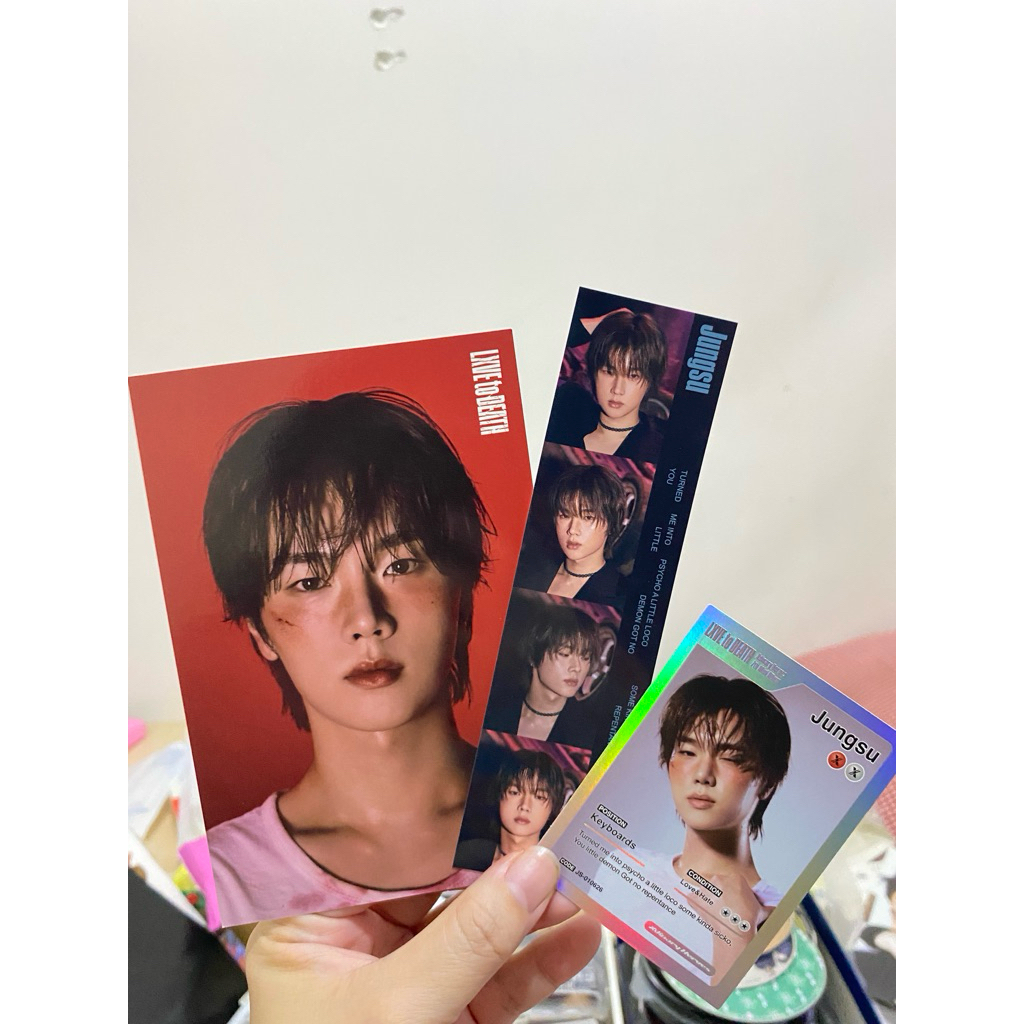 PROMO 06.12 HAPPY VILLAINS DAY XDINARY HEROES Jungsu — LXVE TO DEATH “Photobook” Official Merch