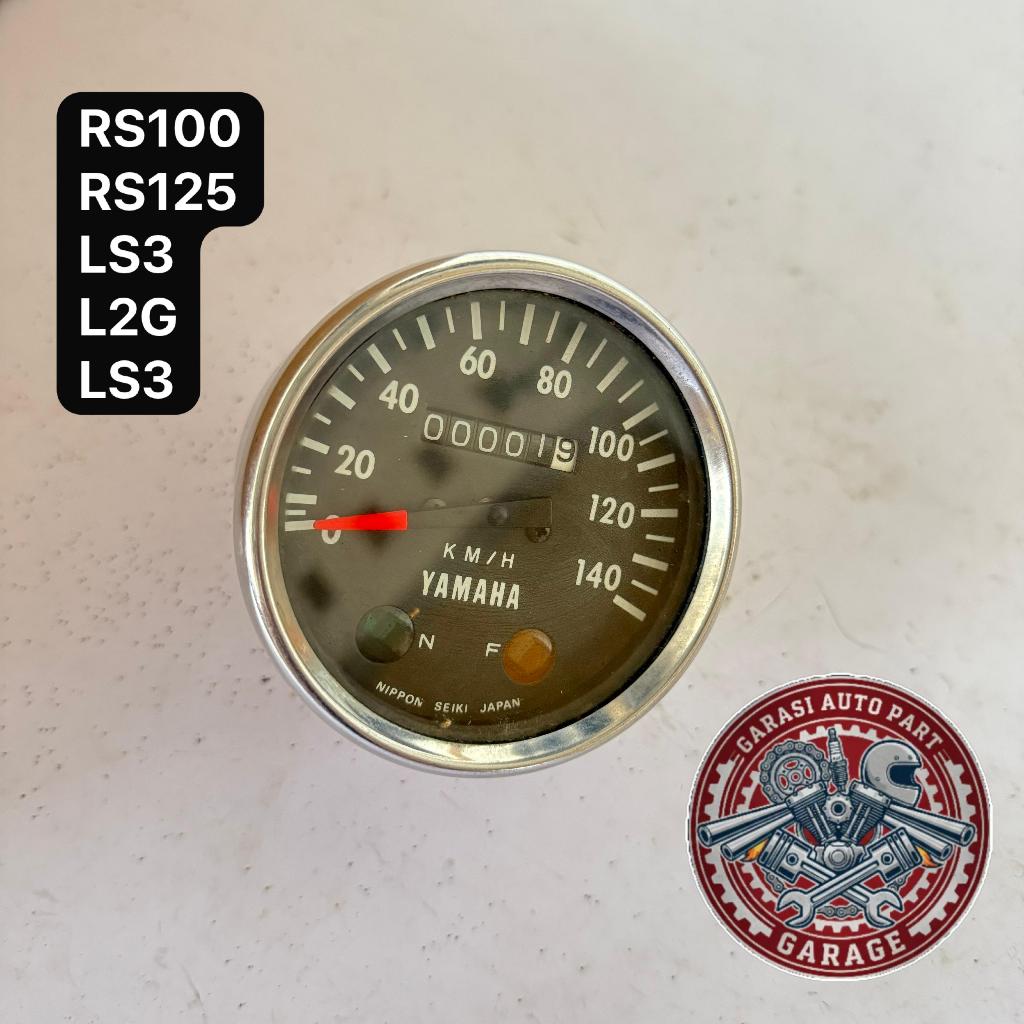 SPIDO SPIDOMETER SPEEDOMETER YAMAHA RS100, RS125, YB, L2G, LS3 ORIGINAL NOS