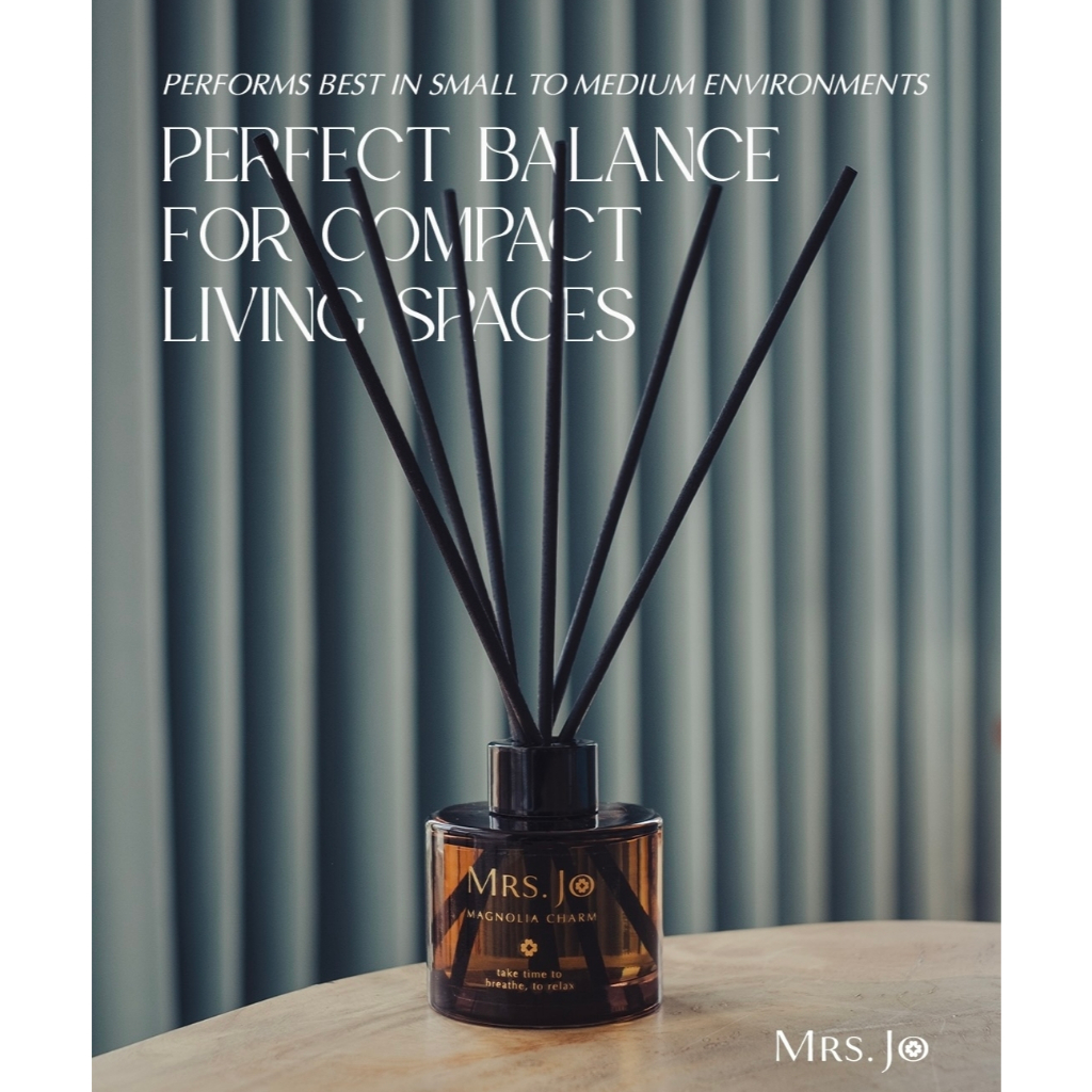 Mrs Jo Reed Diffuser Aromaterapi Magnolia Charm Rose Majestic Pengharum Ruangan
