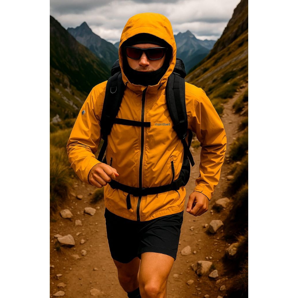 MONTBELL 2 IN 1 OUTDOOR LIGHTWEIGHT WATERPROOF