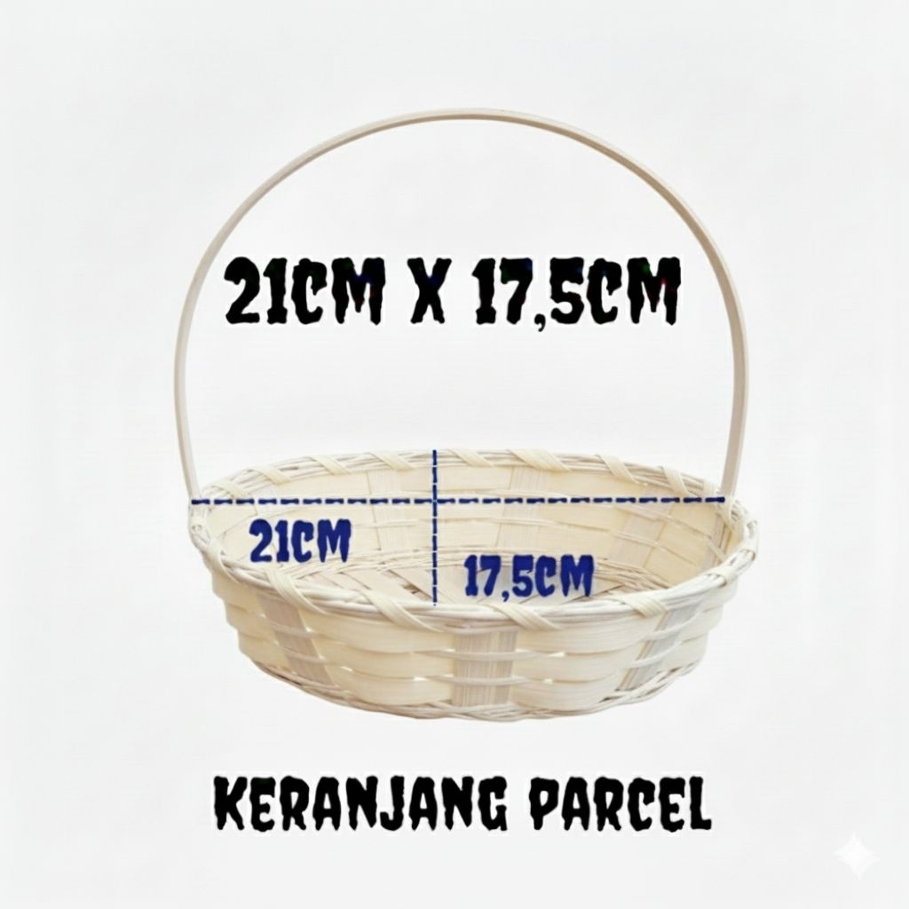 KERANJANG PARCEL ANAK BUAH BUAHAN SNACK LEBARAN ULANG TAHUN