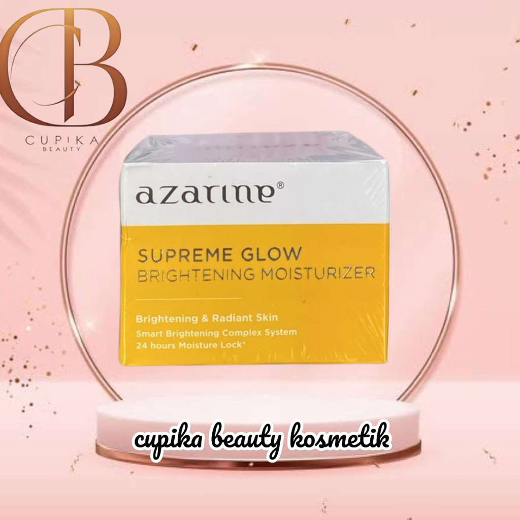 pb.oz} AZARINE supreme glow brightening moisturizer 30 gr - radiant skin moisture lock