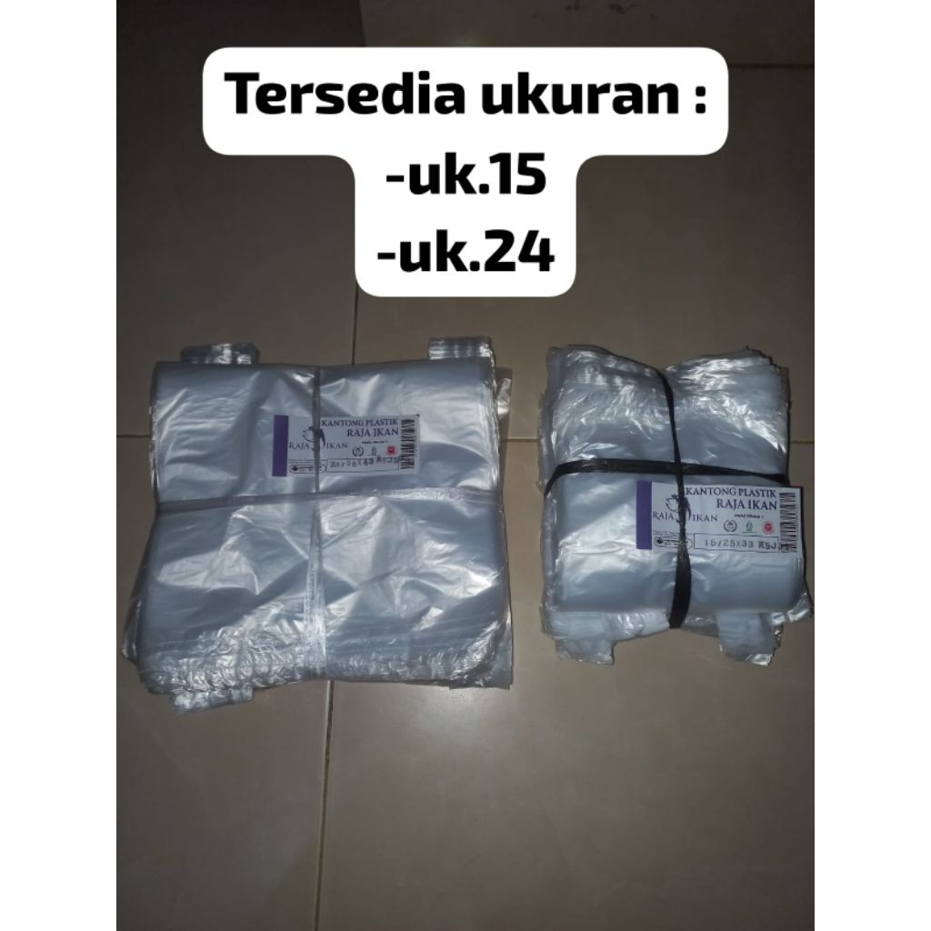 Kantong Plastik Bening Kiloan / Kantong Asoy Bening Los / Kantong Kresek Bening Murah
