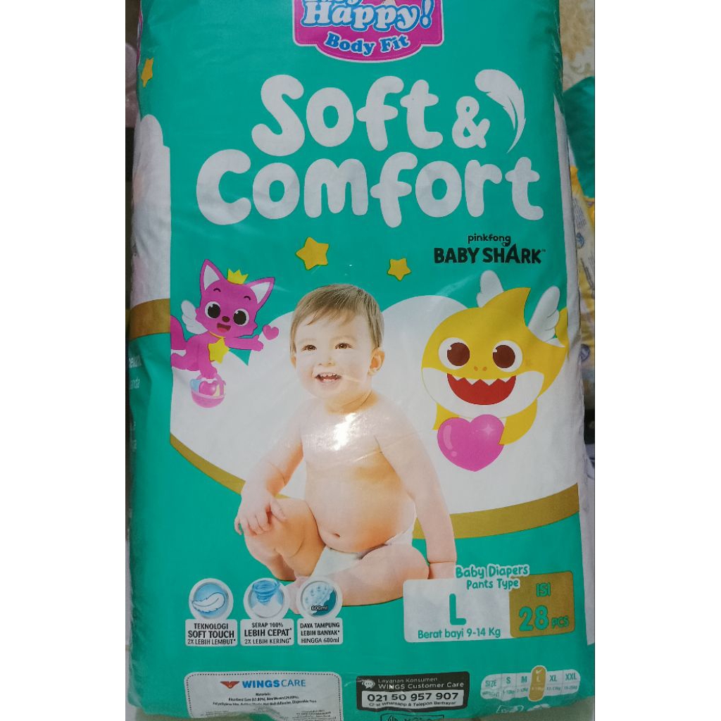 BABY HAPPY L28 / BABY HAPPY M 32 / BABY HAPPY PINKFONG