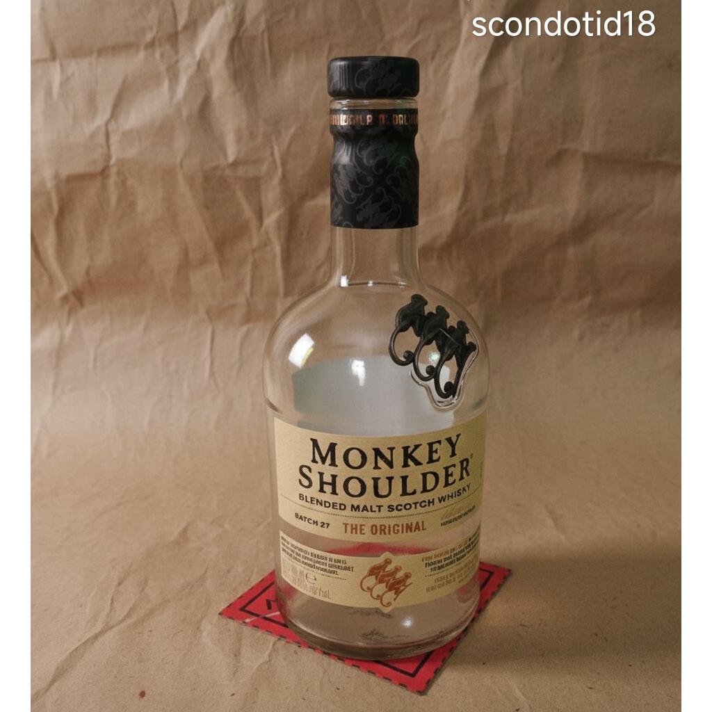 MONKEY SHOULDER - BOTOL SECOND BOTOL KOSONG(700ML)