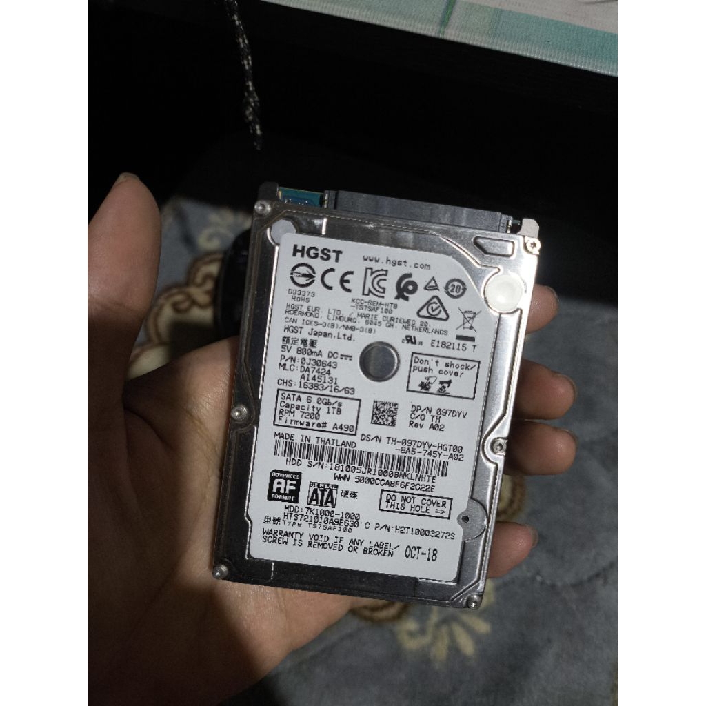 Hardisk PNP Ps4 atau Hardisk Laptop