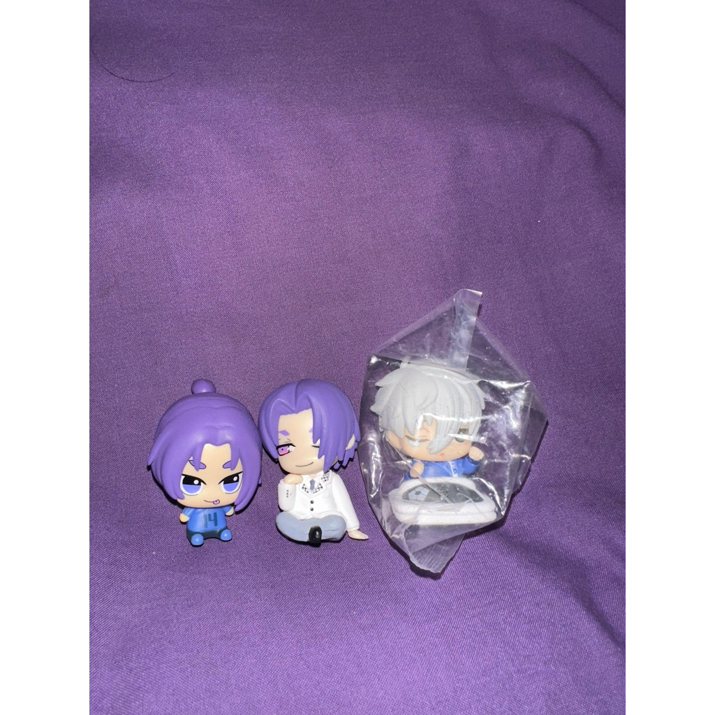 BLUE LOCK MINI FIGURE REO MIKAGE NAGI SEISHIRO ONEMUTAN KATAZUN PETIT SUWARI MASU