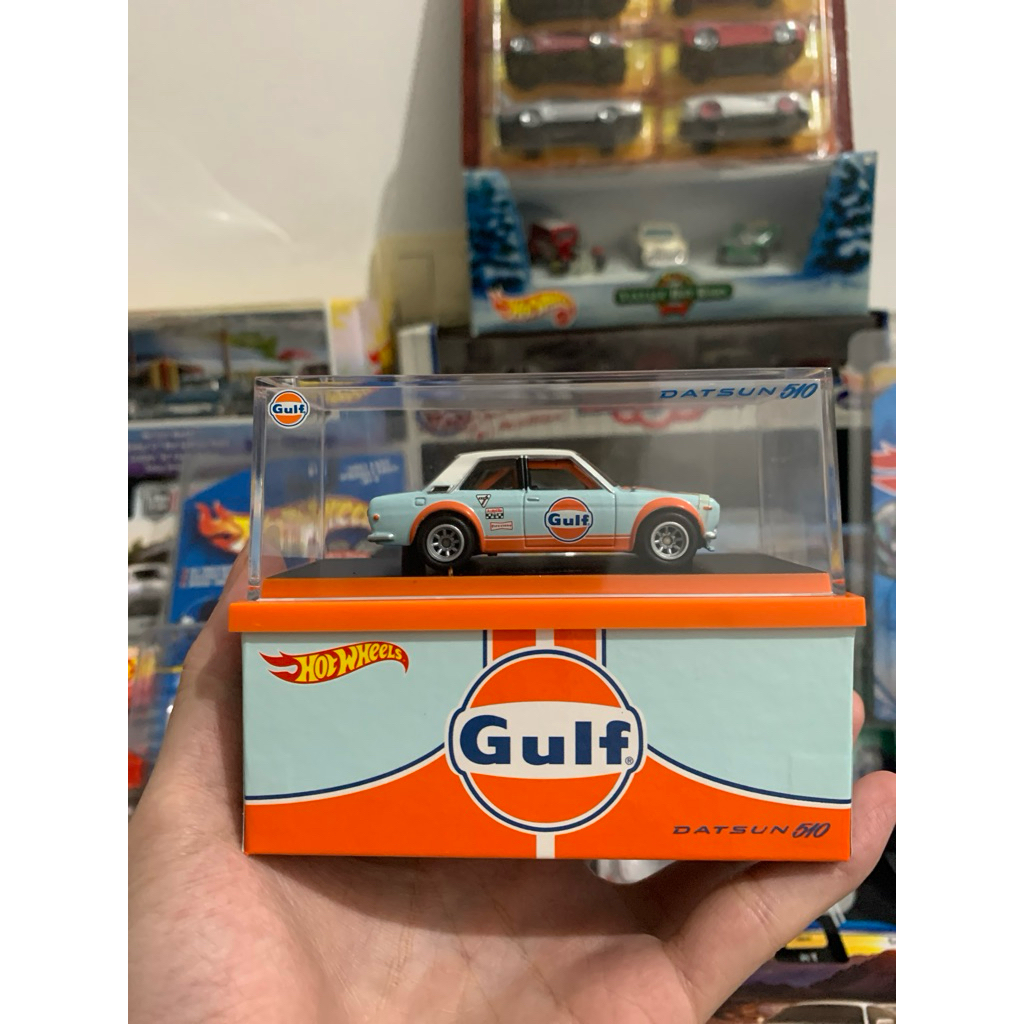 Hotwheels Datsun 510 Gulf Red Line Club (RLC)