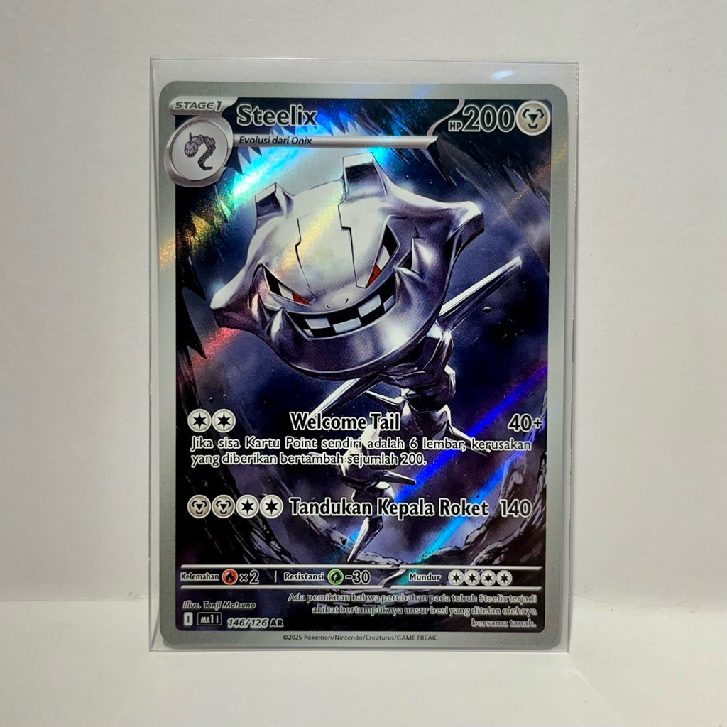 Steelix AR 146/126 MA1 Pokemon TCG