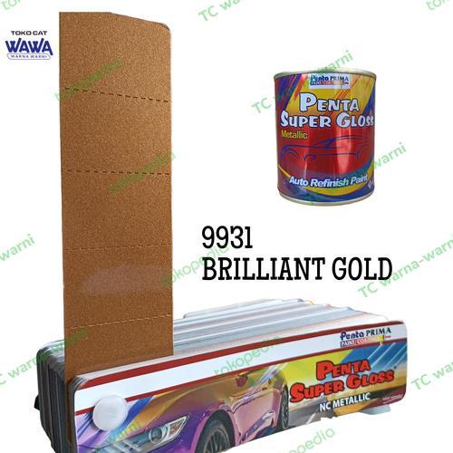 PENTA SUPER GLOSS BRILLIANT GOLD MET 5461-9931 / CAT DUCO COKLAT EMAS MET PENTA 9931