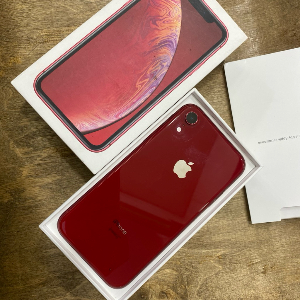 Iphone XR 64 GB Merah Ibox Garansi Resmi
