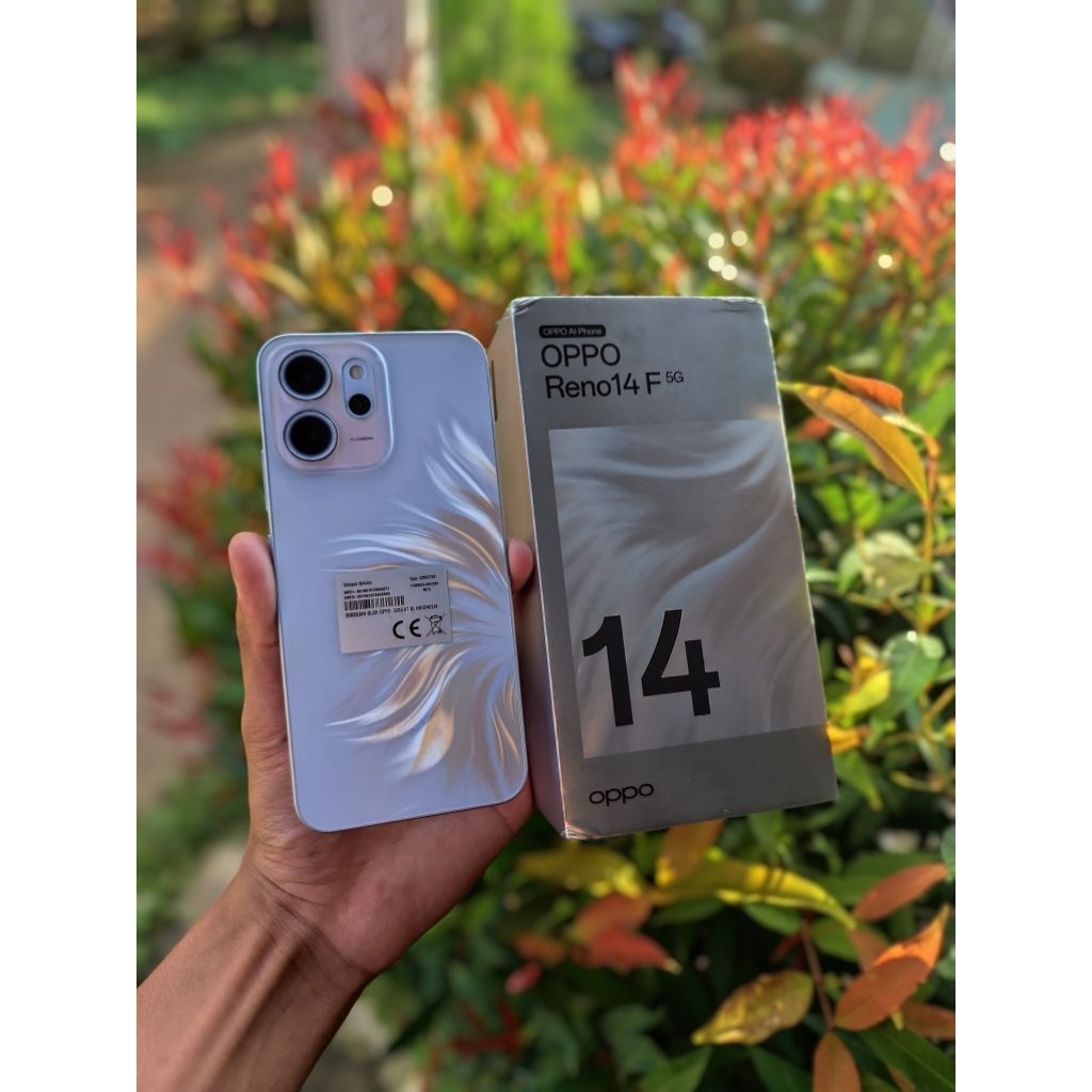 OPPO RENO 14F 5G SECOND FULLSET