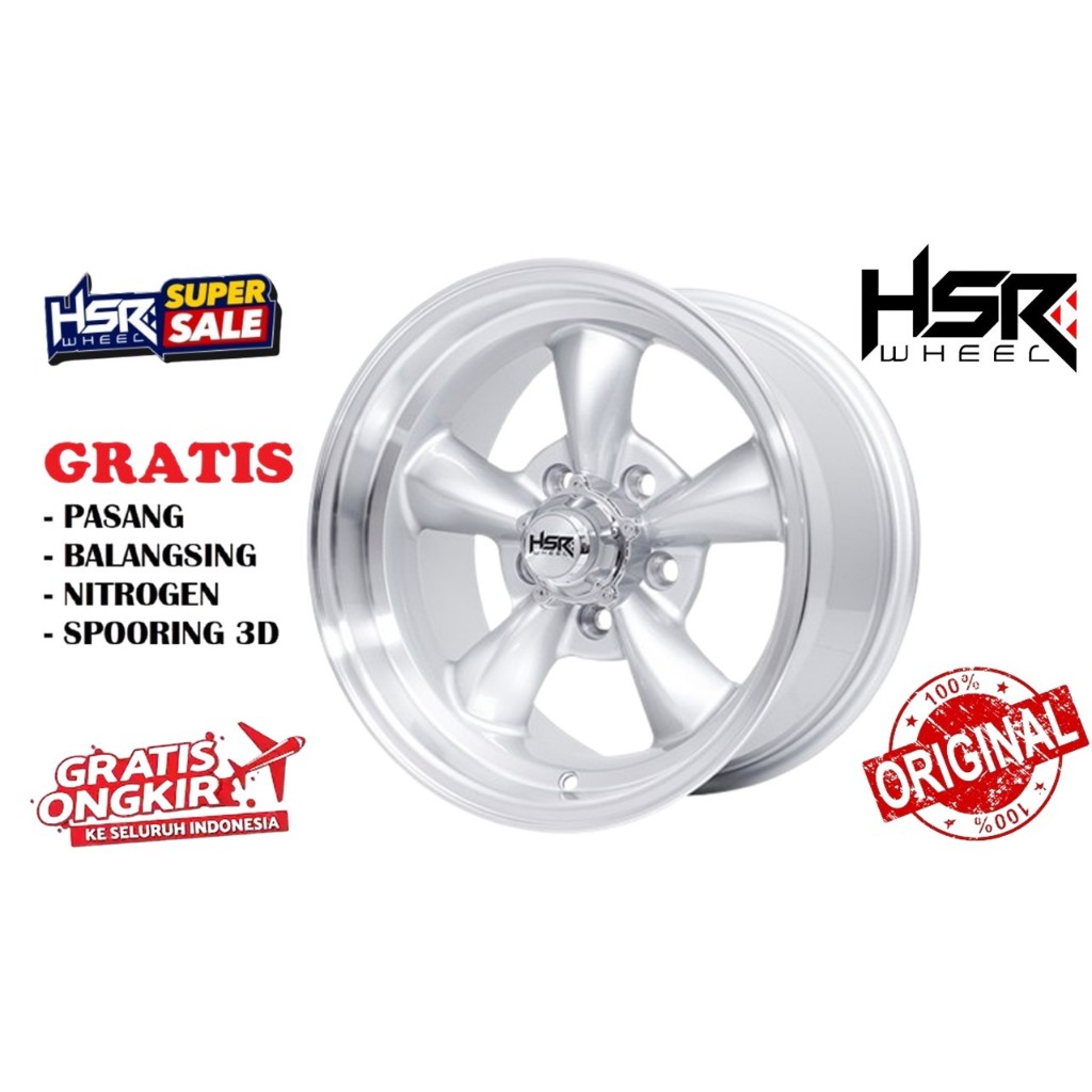 VELG MOBIL CELONG R15 TYPE HSR CELTIC JD5097 R15 LEBAR 7/8 LUBANG 5X114,3 ET 7
