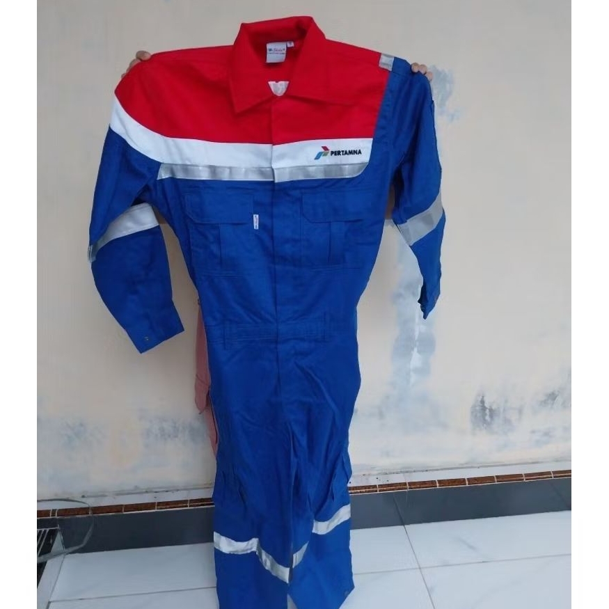 Coveroll Pertamina BR-SHIELD Wearpack Br Shield Anti flame NPFA 2112