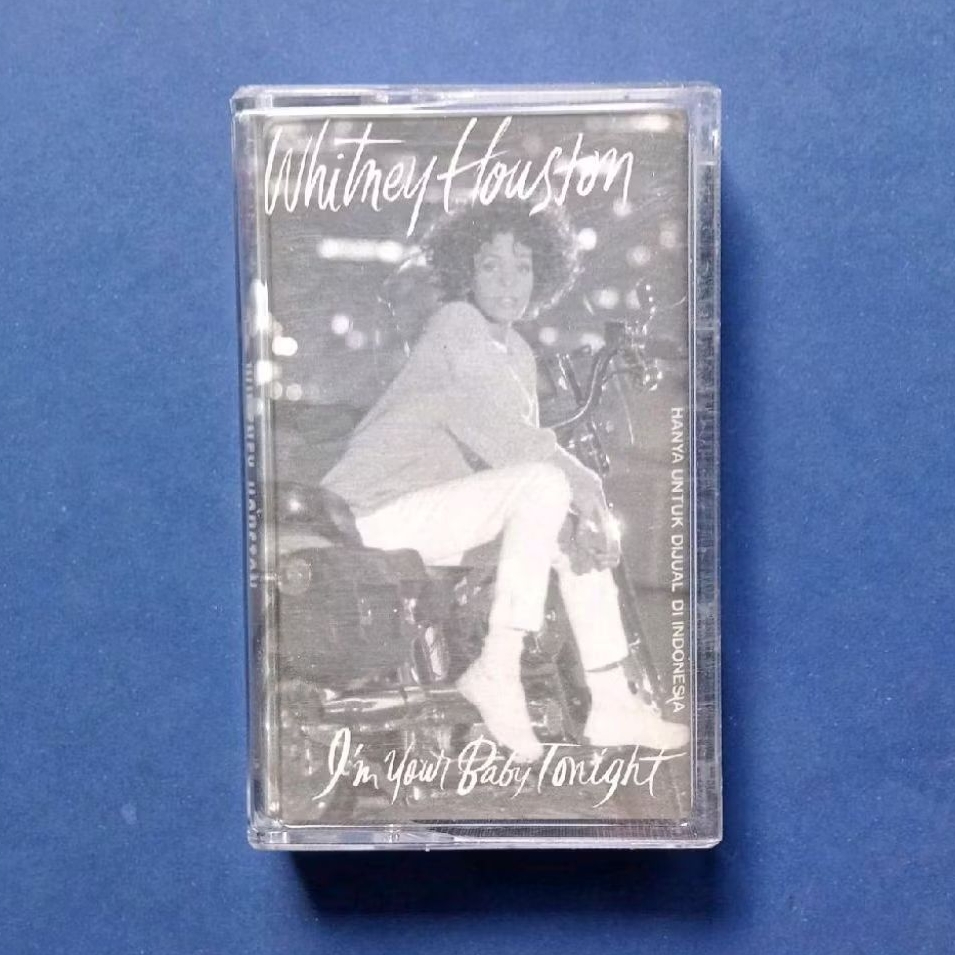 Kaset Pita Whitney Houston I'm You're Baby Tonight Prod Arista Records