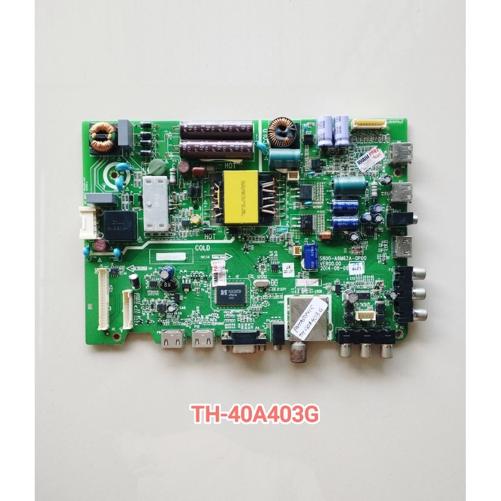 MB PANASONIC TH-40A403G & TH-40C303G  MAINBOARD MOBO PANASONIC ORI