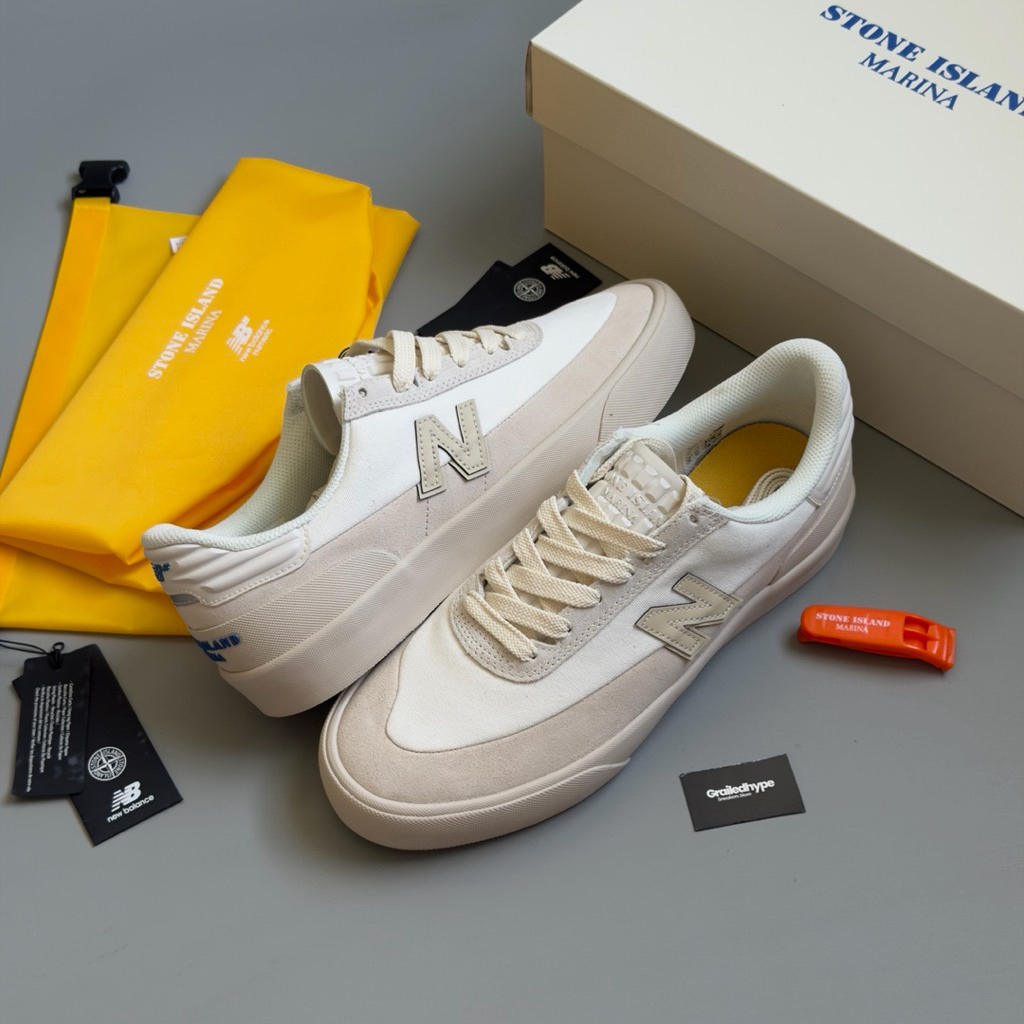 New Balance Numeric 272 x Stone Island White (100% Authentic)