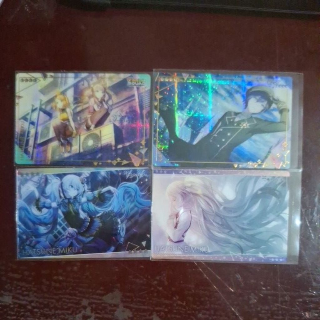 project sekai wafer card hatsune miku kaito