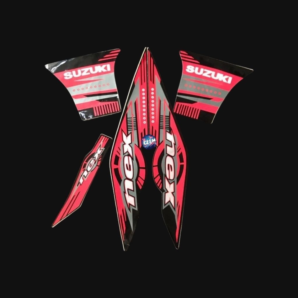 Striping Sticker Suzuki Nex 2013