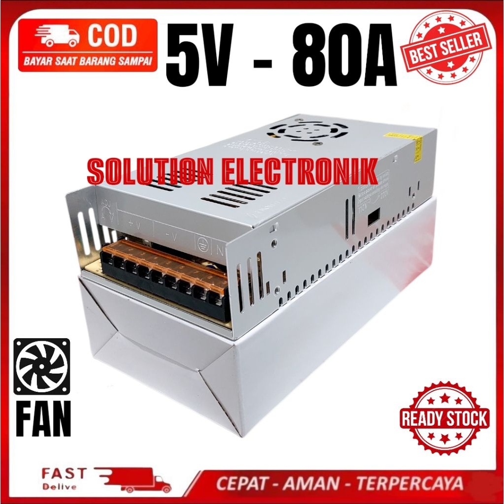 POWER SUPPLY 5V/80A || SWITCHING 5V/80A || PSU 5V80A