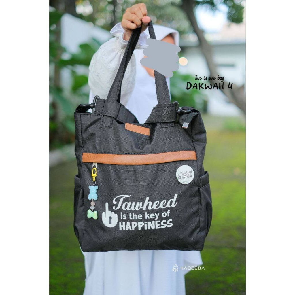 Tas dakwah haqeeba | two in 1 bag