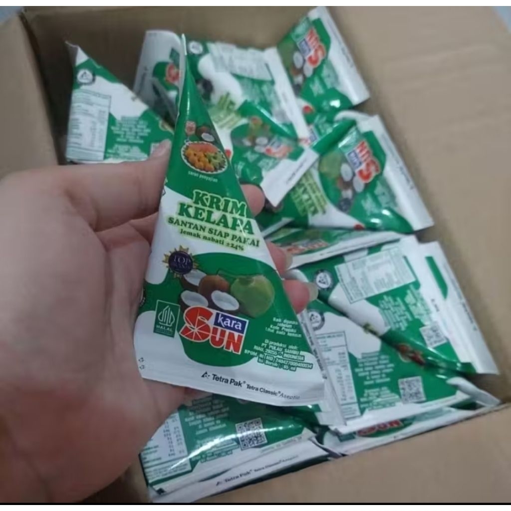 santan sun kara paket isi 5pc