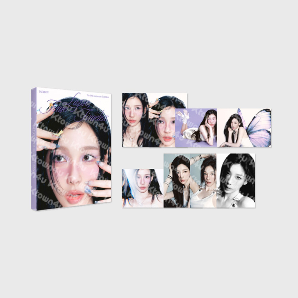 [PRE ORDER] MD POSTCARD SET TAEYEON THE 10TH ANNIVERSARY TIME LAPSE TIMELESS GIRLS GENERATION SNSD O
