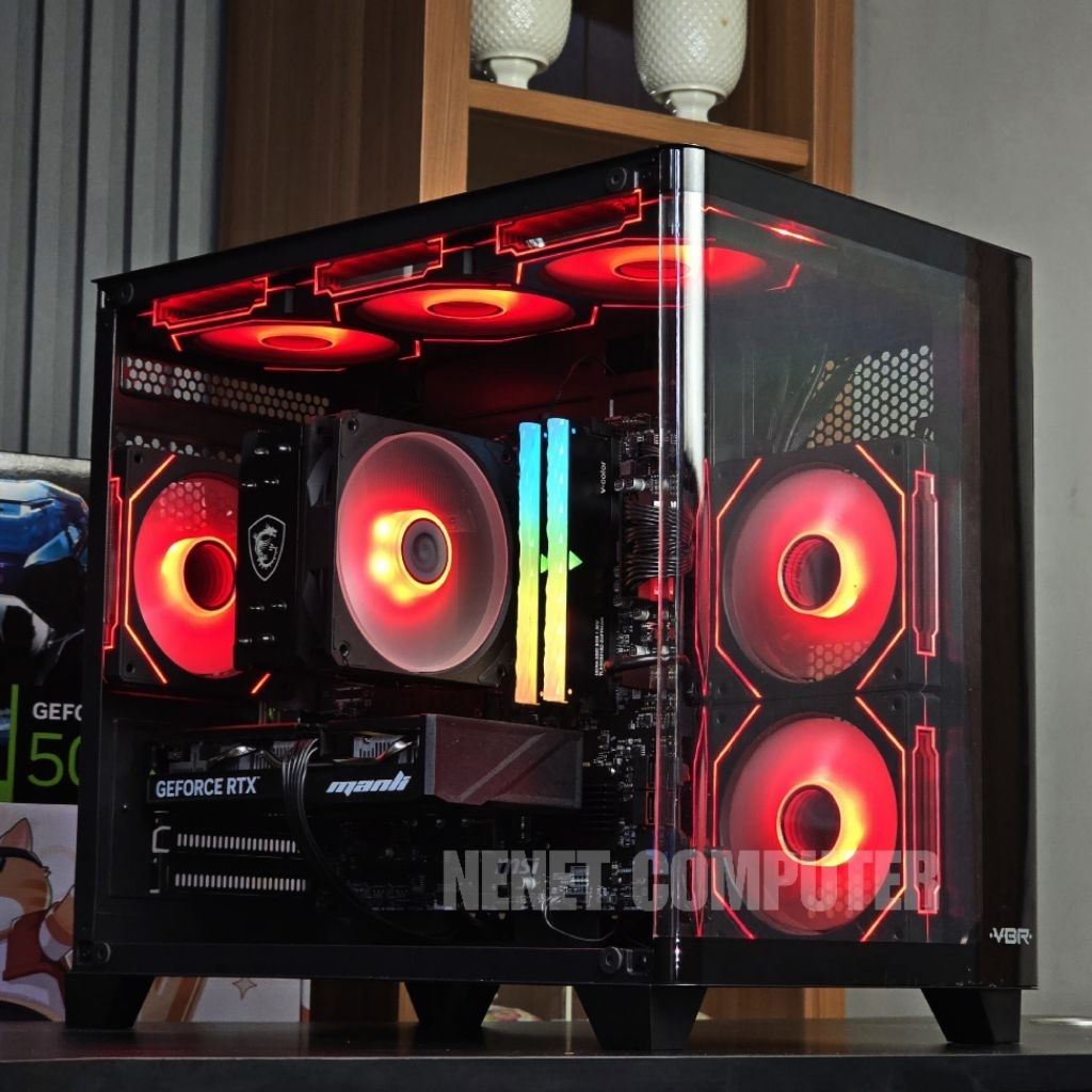 PC Gaming AMD Ryzen 5 7500f | RTX 5060 8GB | 16GB | NVMe - Rakitan Gaming PC