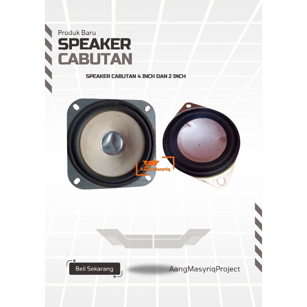 LINK PRODUK BEKAS Speaker Cabutan 2" dan 4" inch Deskripsi Bisa Berganti Setiap Waktu