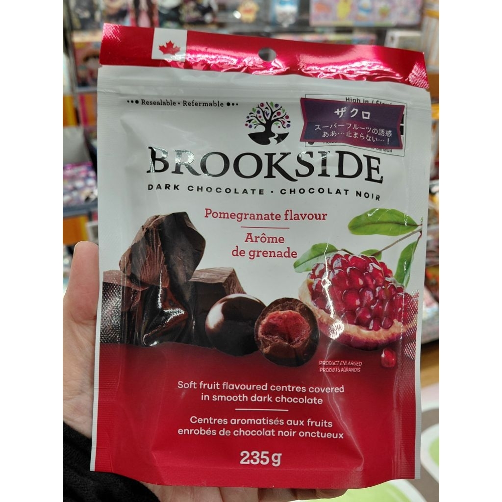 Brookside Dark Chocolate Pomegranate handcarry Japan