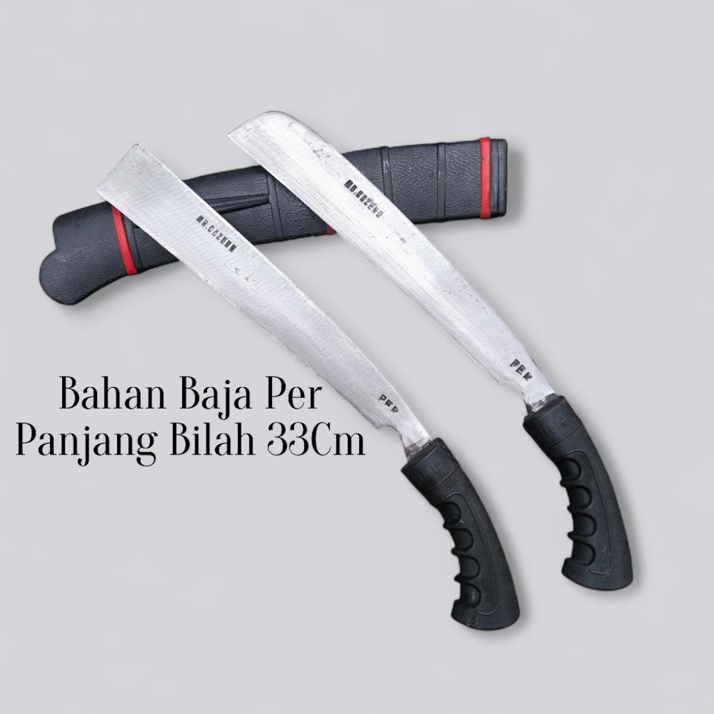 GolokPotong bambu dan kayu, berkebun kopi baja per diesel asli