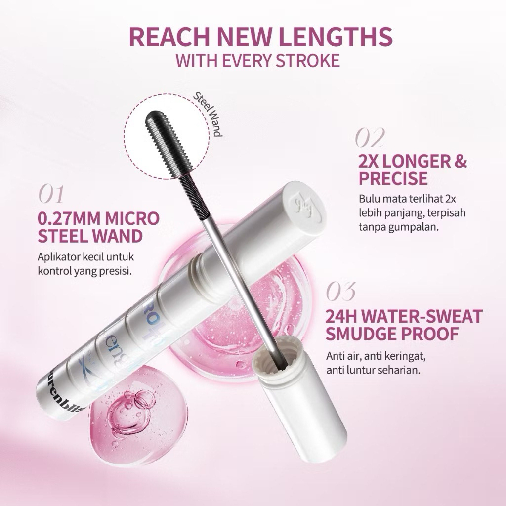 barenbliss Roll to Length Steel Mascara / bnb roll to length steel mascara / barenbliss steel mascar