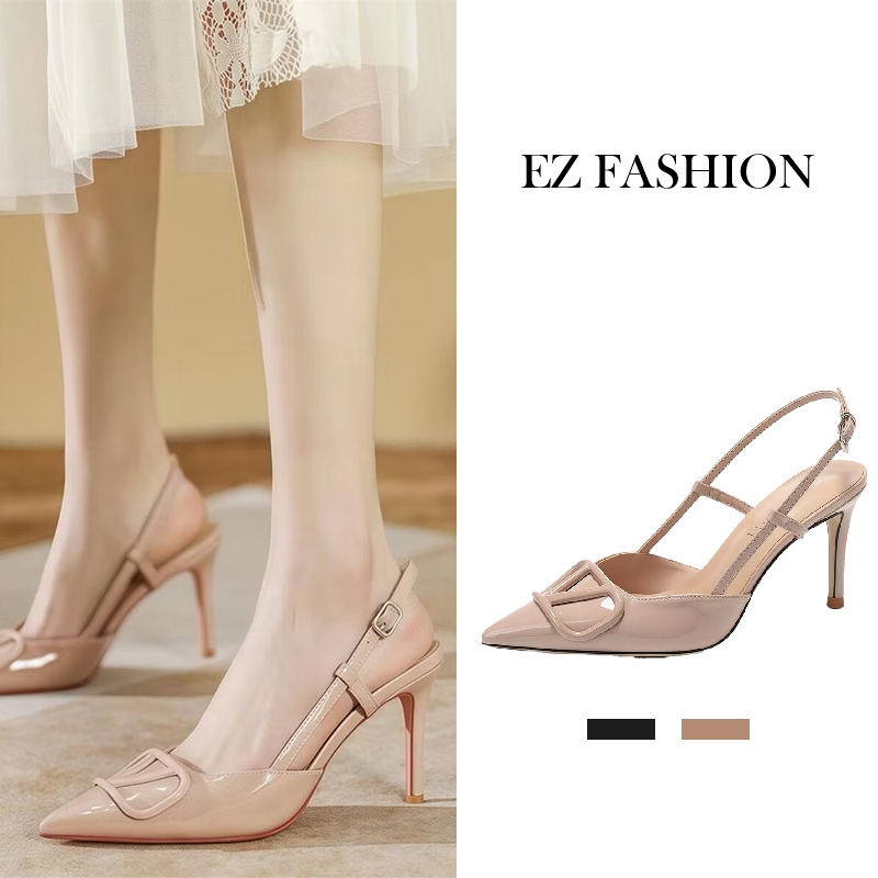 High Heels Sandal Stiletto Wanita 6CM Terbaru Sandal Wanita Hak Tinggi Sepatu Heels