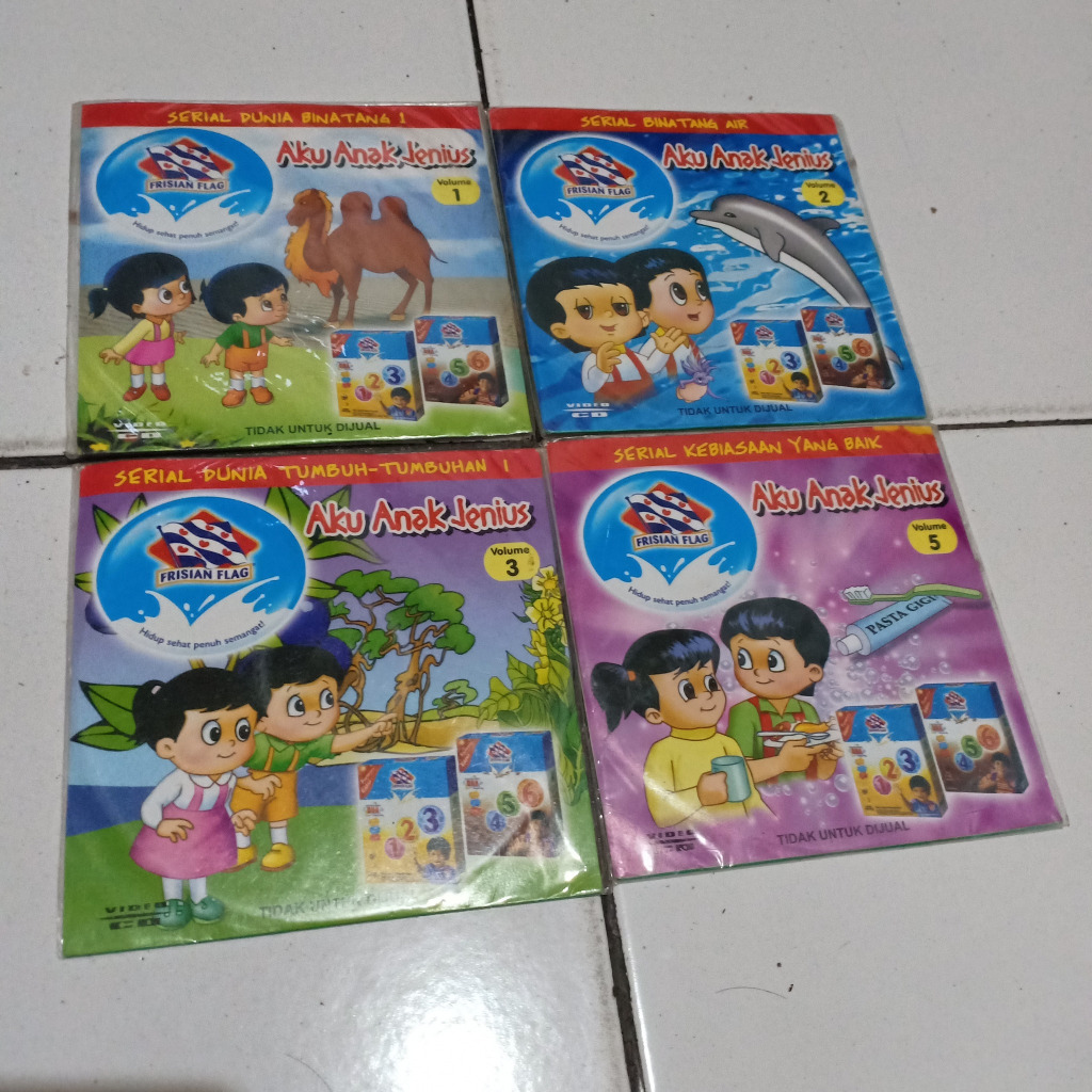 VCD Frisian Flag Aku Anak Jenius