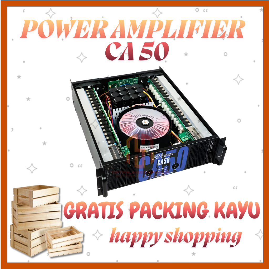 SPL Audio Power Amplifier CA Series CA 50