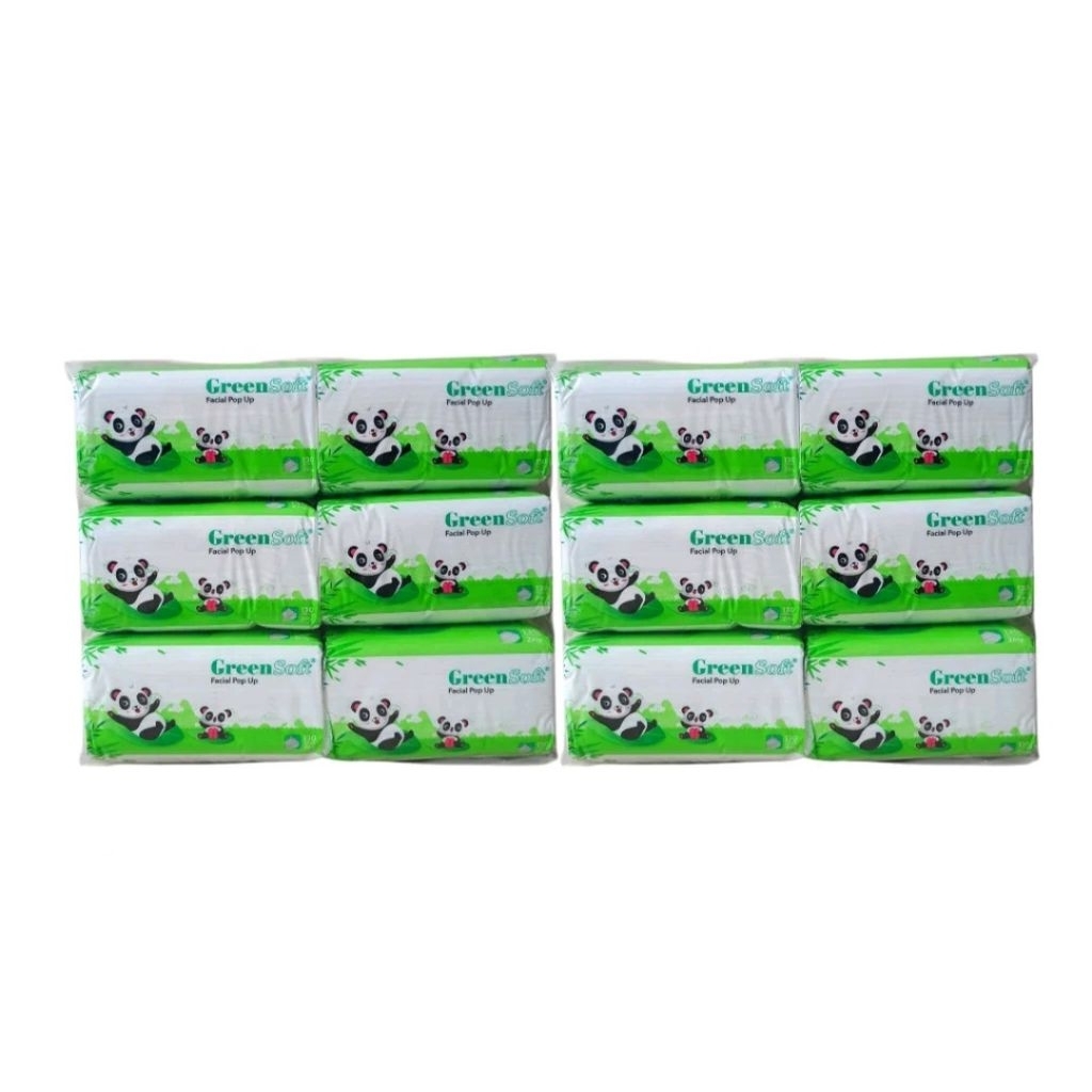 tissue green soft