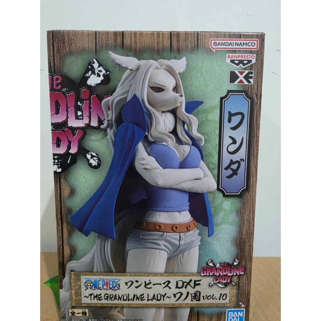 ONE PIECE DXF The Grandline Lady Wanokuni Vol.10 Wanda Figure BANDAI