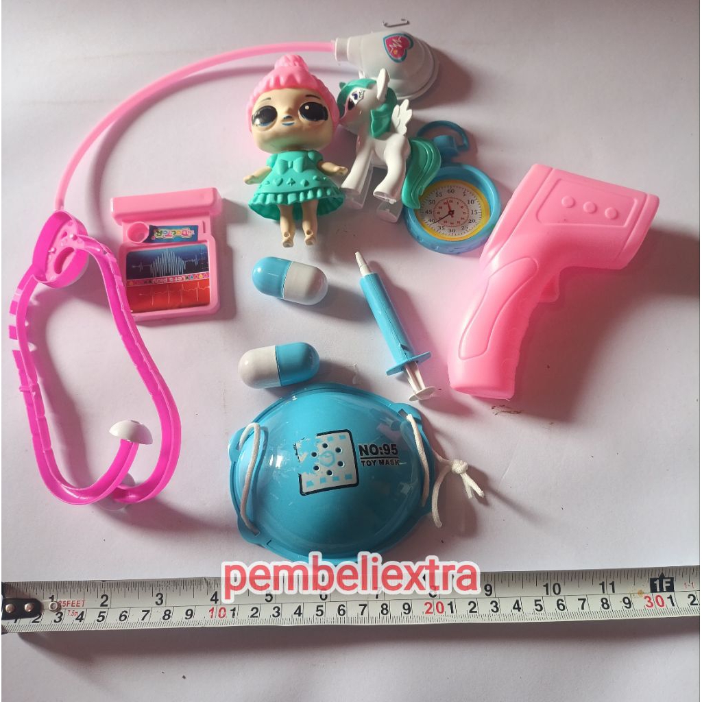 Mainan termurah dokter set mc lol