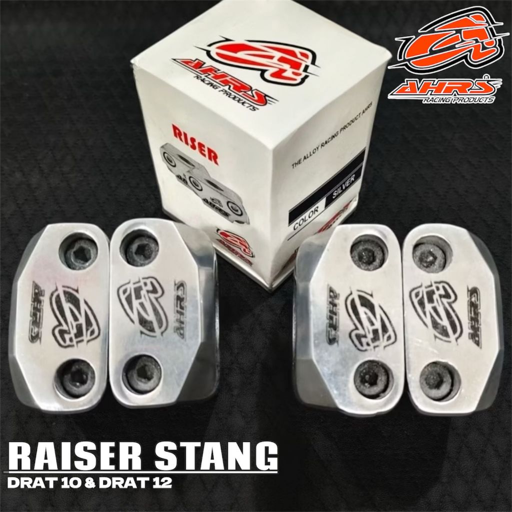 RAISER RISER STANG AHRS PENINGGI STANG HONDA SCOOPY BEAT STREET SONIC 150R  PCX CRF DLL AHRS RACING