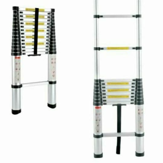 Tangga Lipat Aluminium Model A Teleskopik