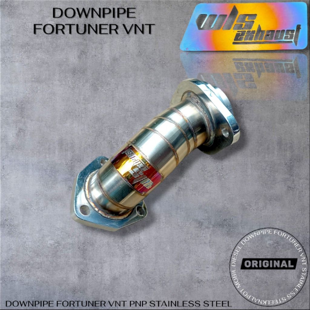 DOWNPIPE FORTUNER VNT DIESEL WLS EXHAUST SYSTEM