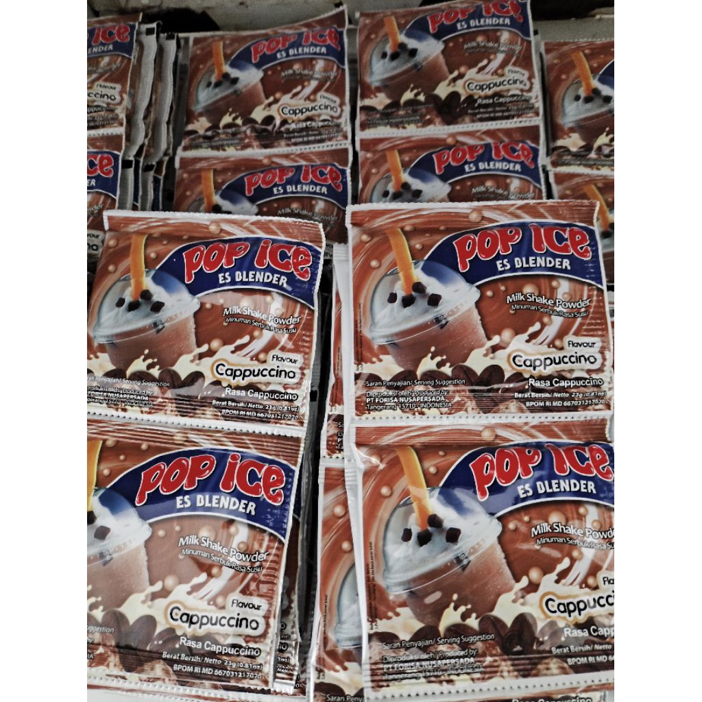 Pop Ice Cappuccino 1 Renceng