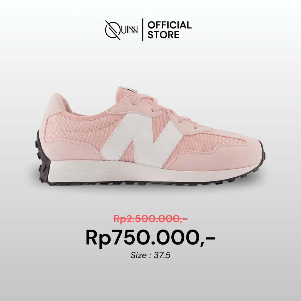 New Balance 327 Pink White GS327CGP / Sepatu Sneakers Olahraga Wanita