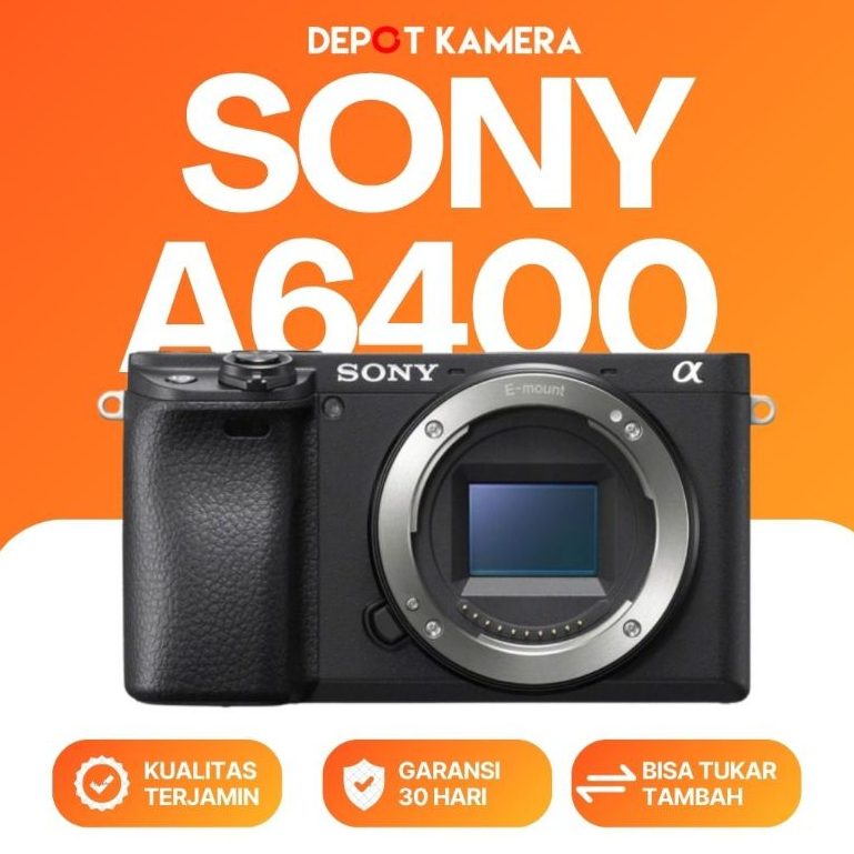 ( DEPOT KAMERA JKT ) SECOND - SONY A6400 BODY ONLY